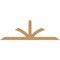 Ekena Millwork Richland Timber Gable Bracket, Western Red Cedar, 108"W x 36"H x 1 1/2"D x 5 1/2"F, 8/12 Pitch GBW108X36X0206RIC00SWR - alternate 1